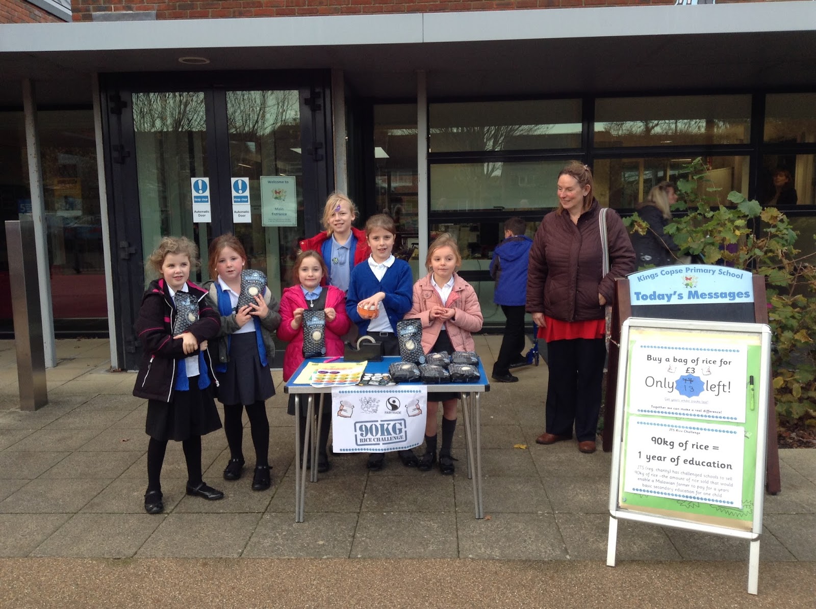 Kings Copse Primary School Blog Rice Challenge!