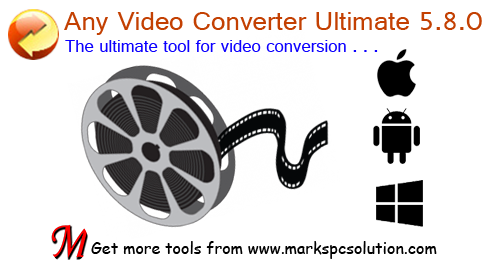 Any Video Converter Ultimate 5.8.0