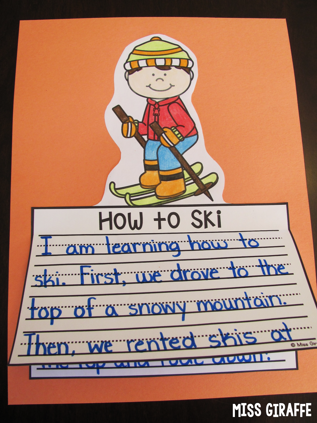 Miss Giraffe s Class January Writing Crafts