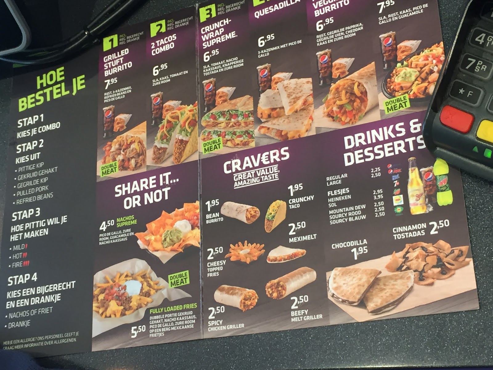 Miquelli's Amerikablog Amerikaans restaurant in NL Taco Bell Eindhoven