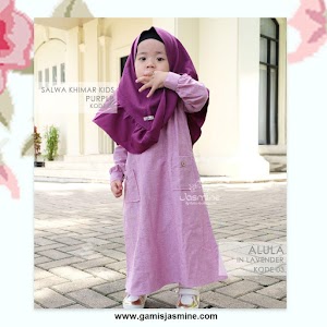 Shalwa Khimar Kids Purple Shalwa Khimar Kids Purple