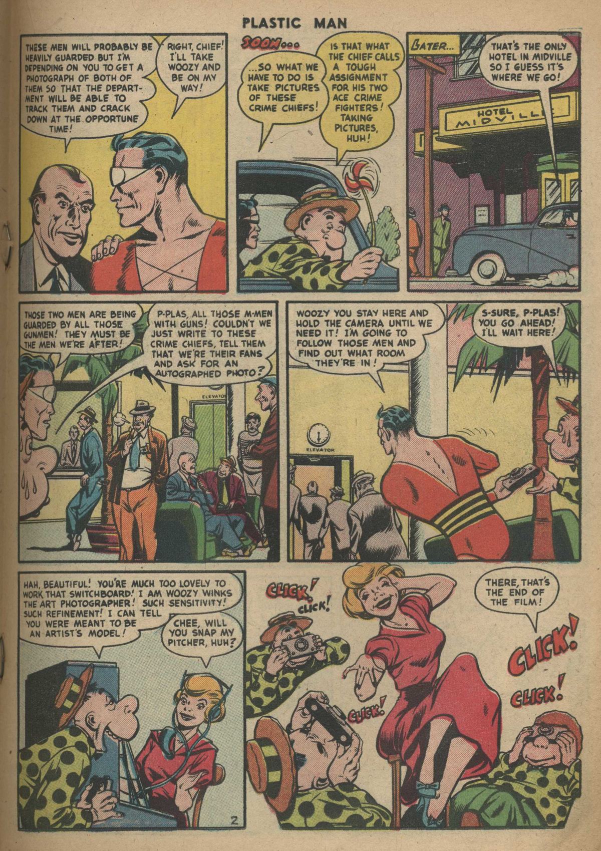 Read online Plastic Man (1943) comic -  Issue #57 - 19