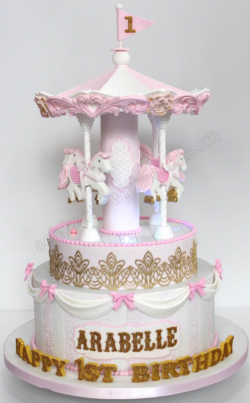 Carousel Birthday Cake Singapore Carousel Birthday Cake Singapore