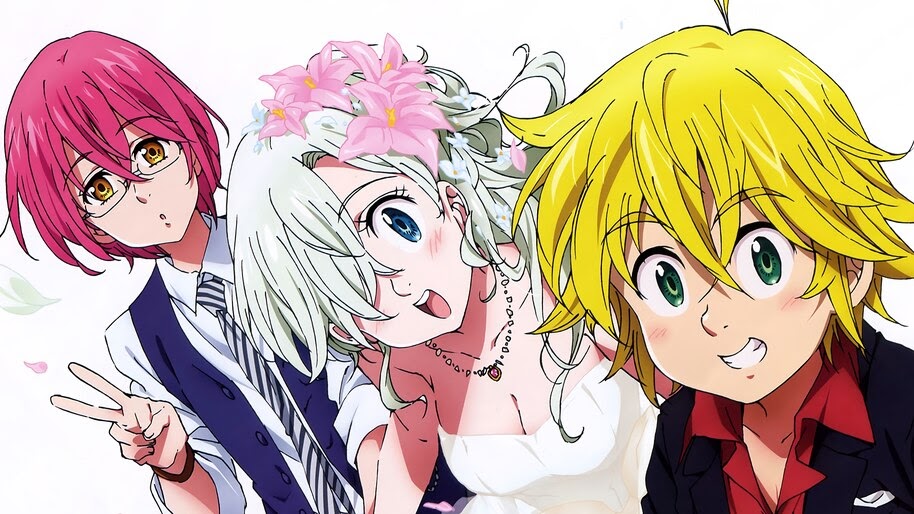 Nanatsu no Taizai, Meliodas, Elizabeth, Gowther, 4K, #4.1242