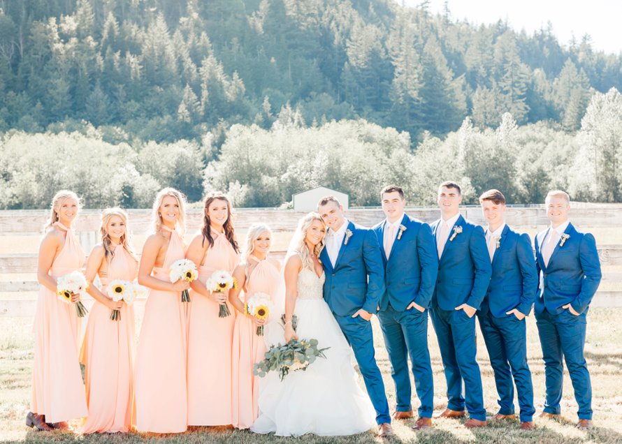 Romantic Rein Fire Ranch Wedding-PNW Wedding Photographers-Something Minted Photography