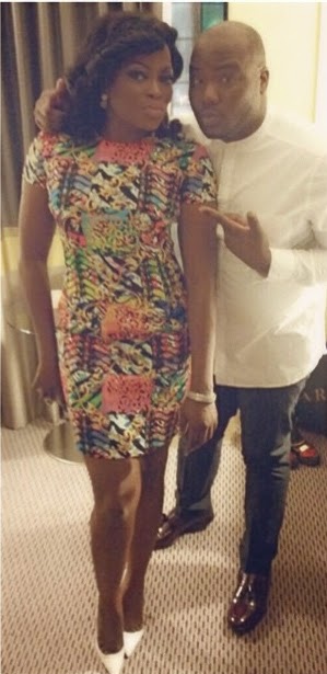 funke akindele mini dress london