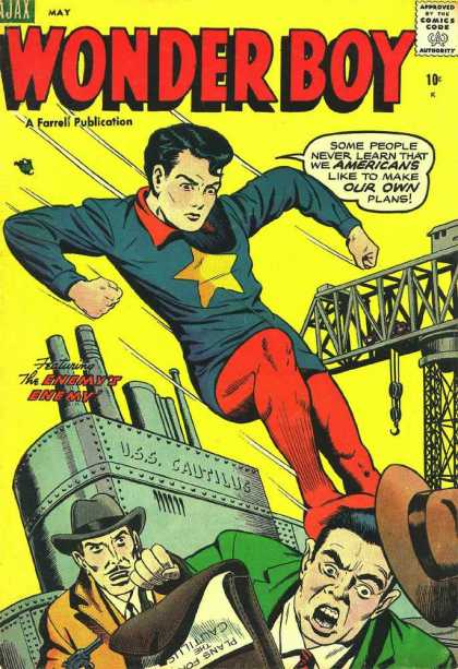 wonder-boy-TOTAL COMIC COVERS CAPAS DE GIBIS,REVISTAS ETC..   