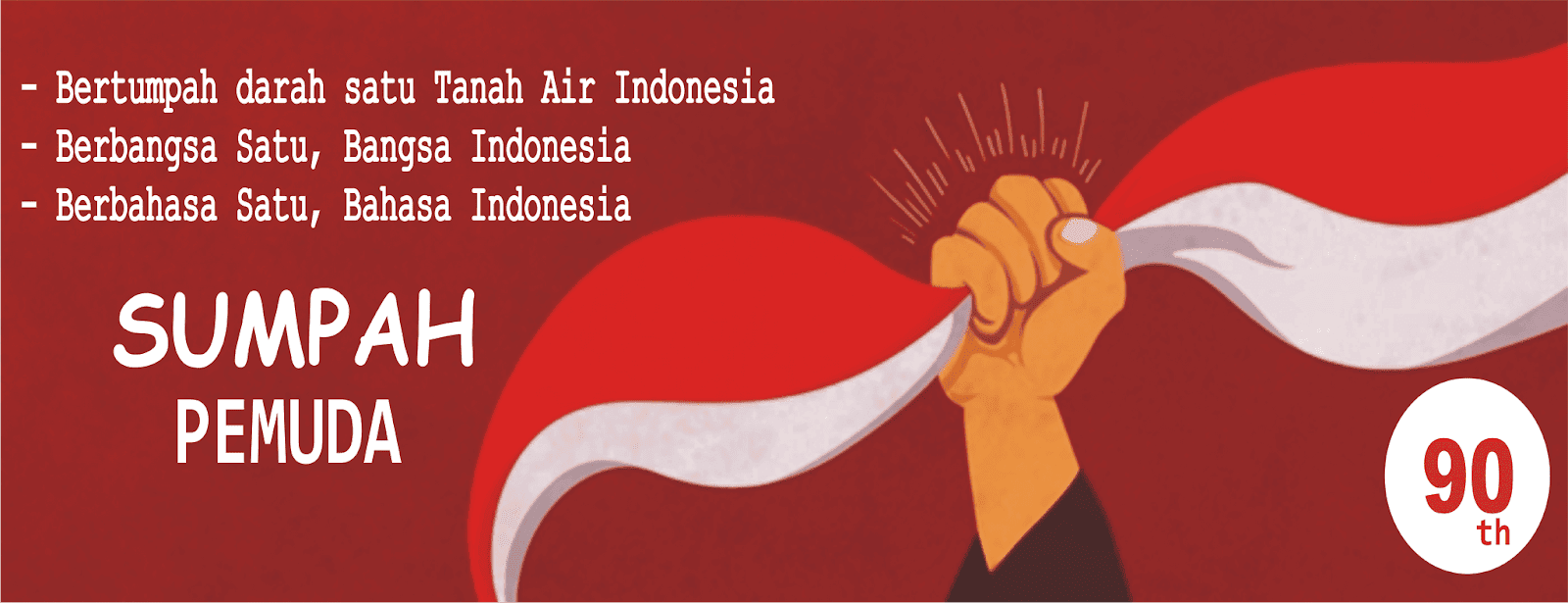 Download Spanduk Hari Sumpah Pemuda Satu Jiwa Cdr - Dibaca