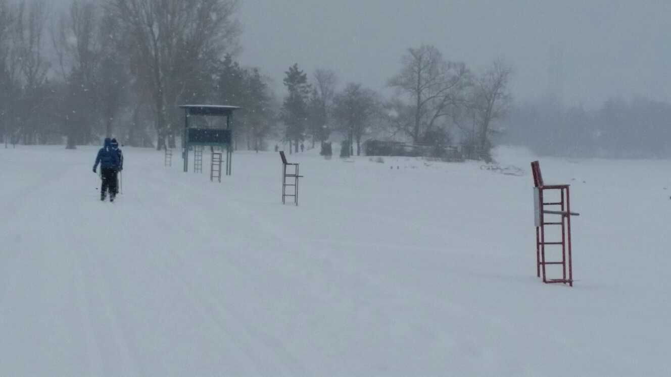 Postcard from Timperley Saturday 10 February 2018 Xc Ski Number 7 Mooney's Bay Circuits (3