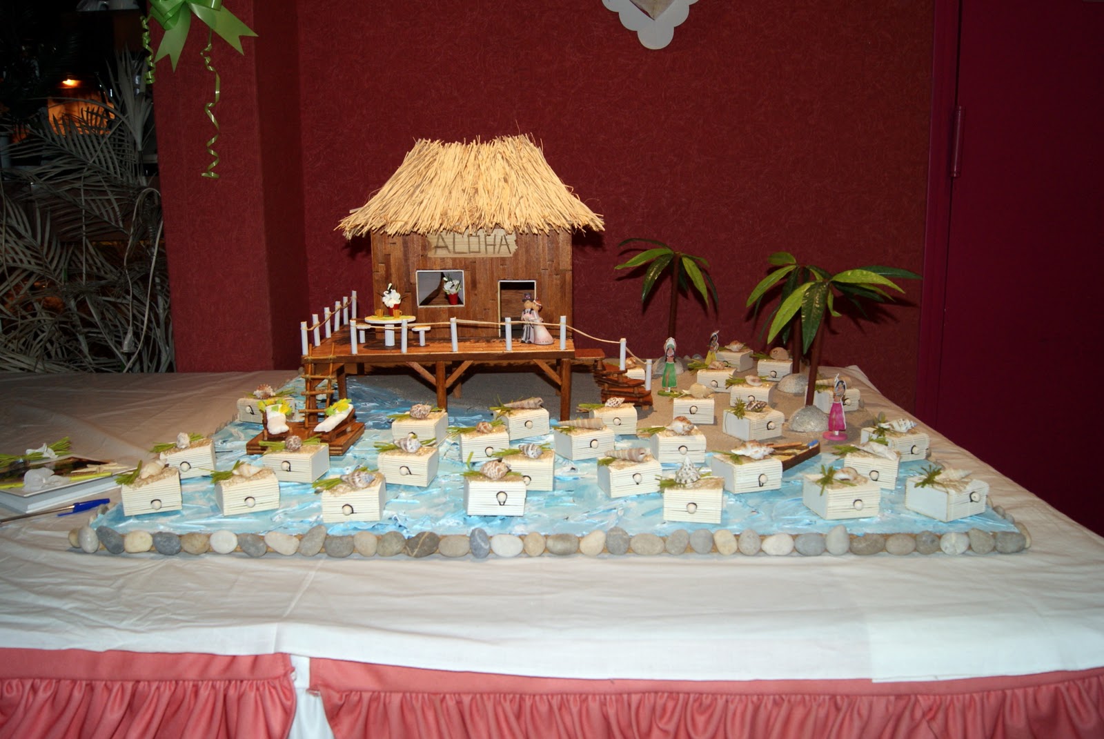 Décoration De Salle Sur Le Thème Des Îles - Porte
