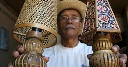 RUANG KREATIF Kerajinan Bambu Indonesia Diminati Pasar Dunia