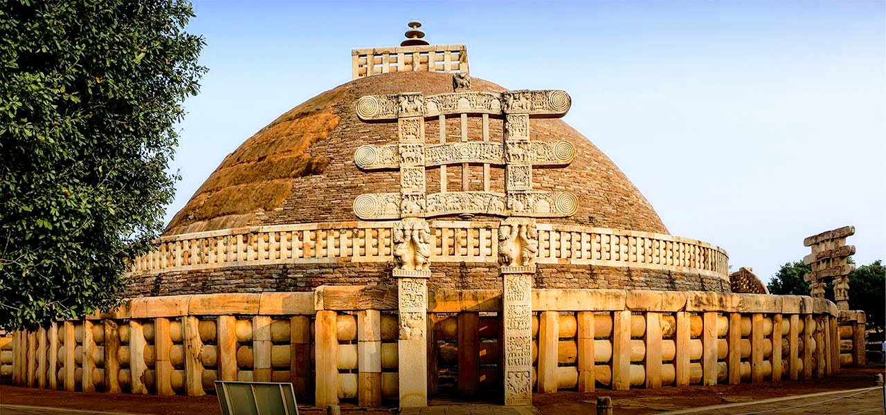 The Great Stupa at Sanchi