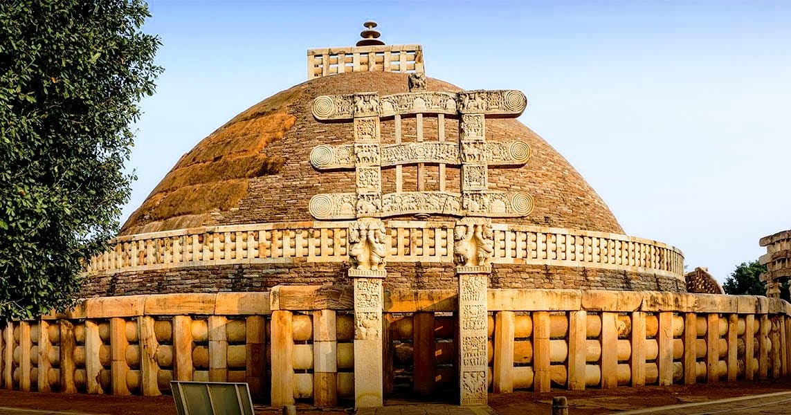 The Great Stupa at Sanchi