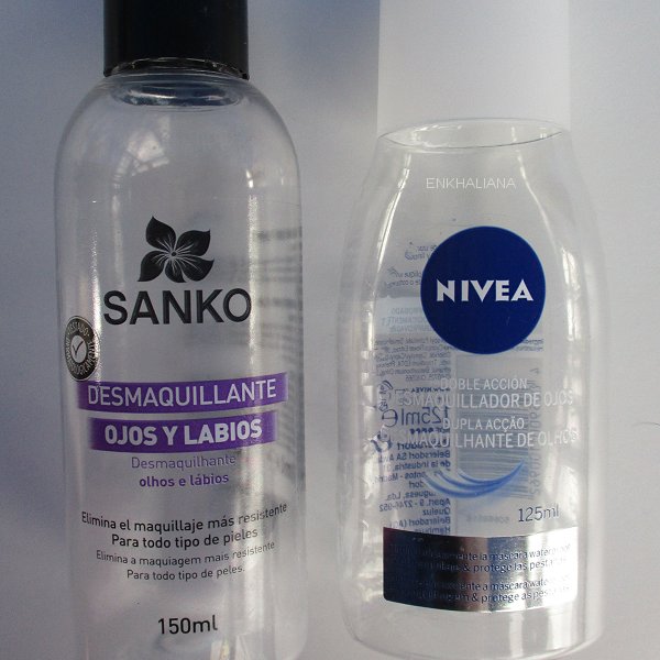 Nivea Desmaquillador Ojos Doble Acción / Sanko Desmaquillante Ojos y Labios