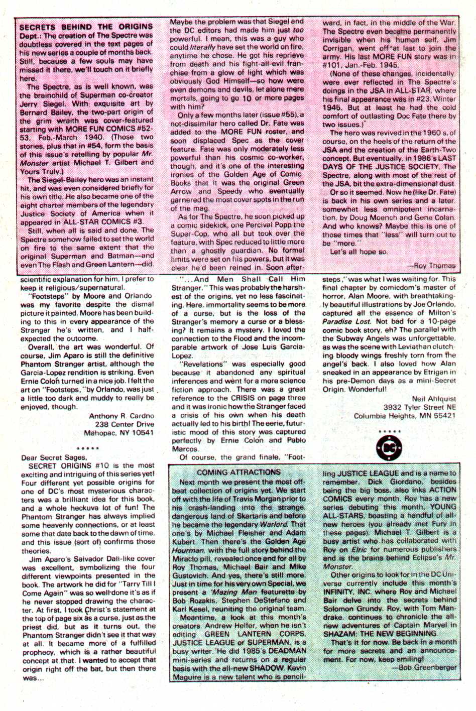 Read online Secret Origins (1986) comic -  Issue #15 - 22