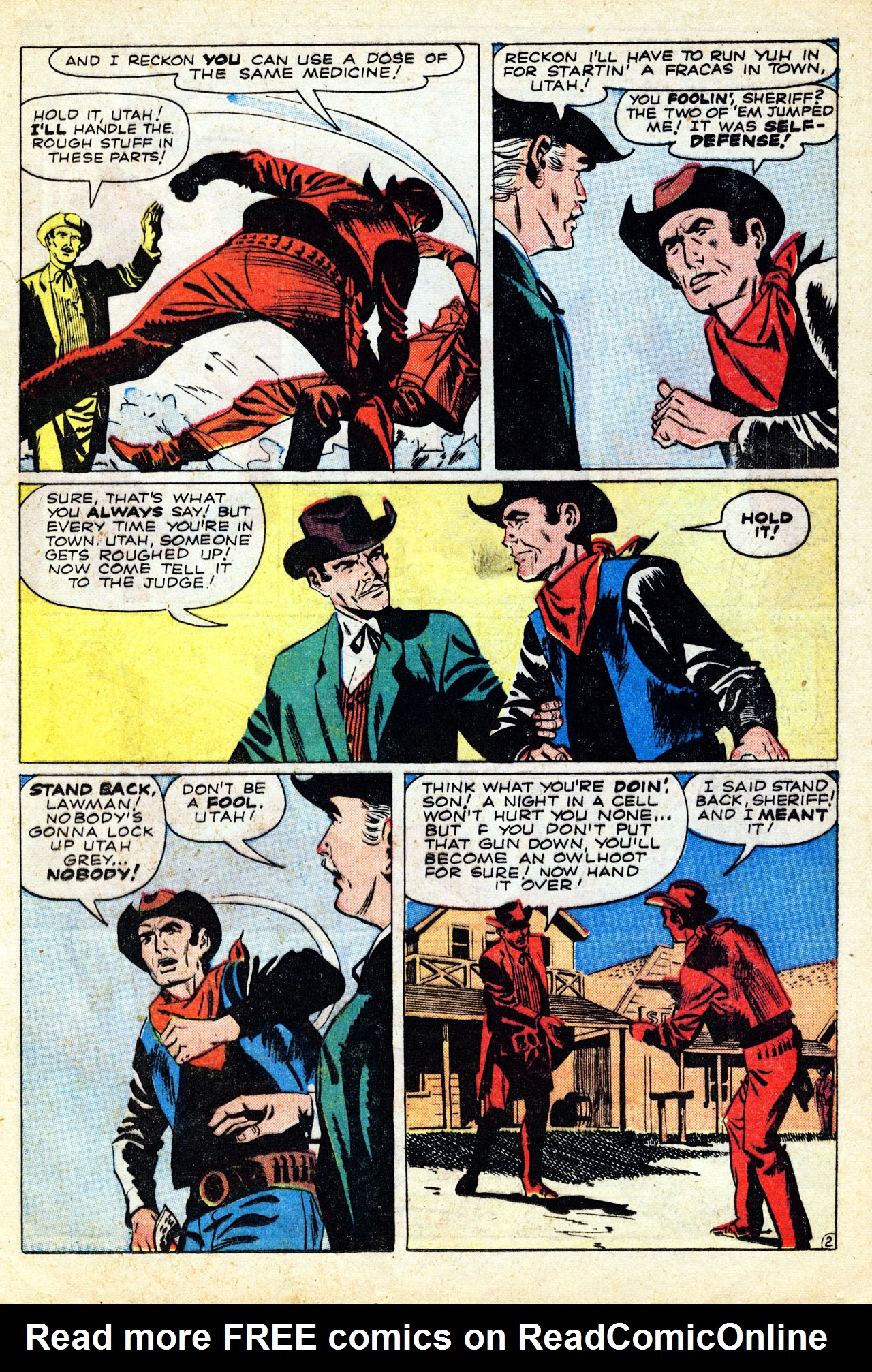 Read online Gunsmoke Western comic -  Issue #65 - 21