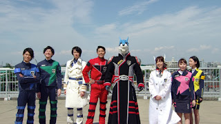 The cast of Dekaranger, 10 years on