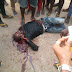 Graphic Photos - Jungle Justice On Armed Robbers Caught In Anambra State