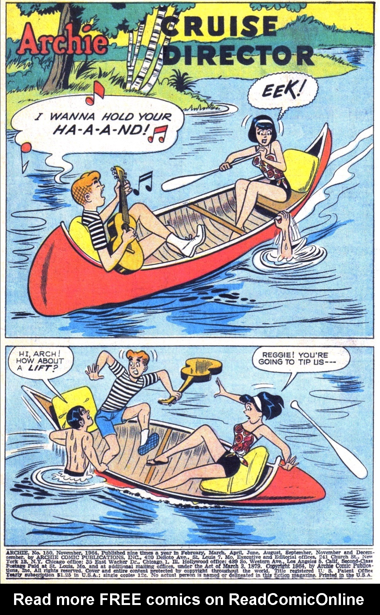 Read online Archie (1960) comic -  Issue #150 - 3
