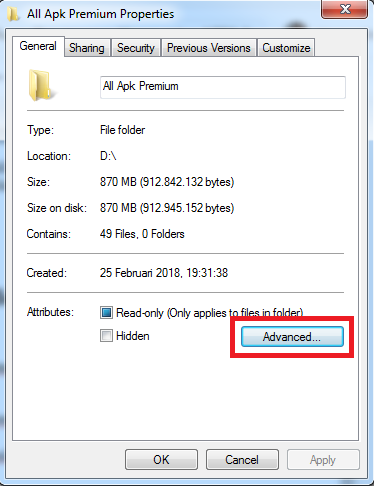 Cara kompres file folder menggunakan NTFS compression tahap 1 Cara kompres file folder menggunakan NTFS compression tahap 1