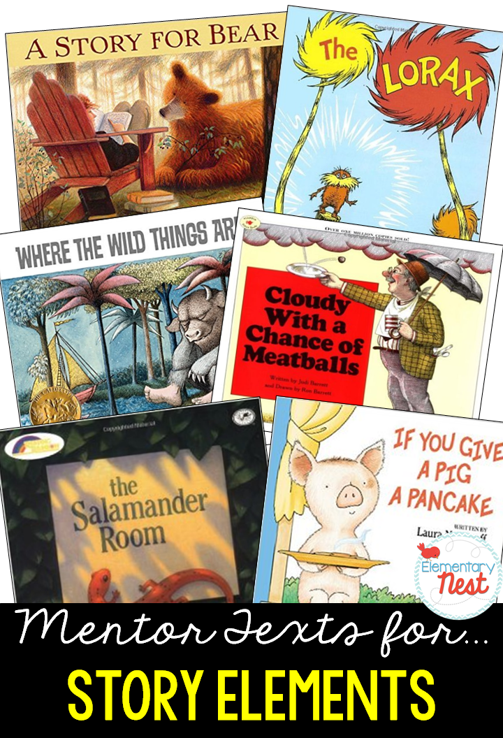 Primary Mentor Texts for Common Core Literature Standards - Elementary Nest