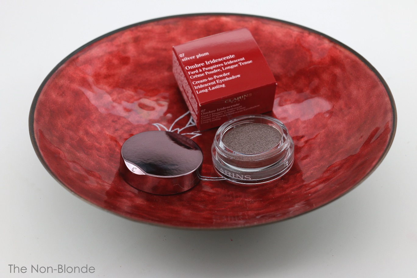 Clarins Silver Plum Ombre Iridescent CreamtoPowder Eye Shadow (& FotD