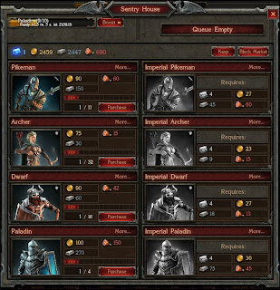 This is the Stormfall Age of War Unit creation screen