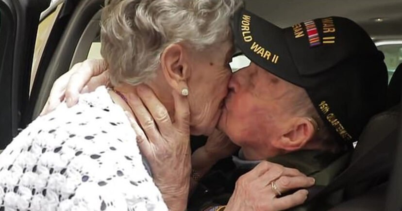 Heartwarming Reunion Of An American Veteran, 97, And A French Woman, 92, Who Fell In Love During World War II Heartwarming Reunion Of An American Veteran, 97, And A French Woman, 92, Who Fell In Love During World War II