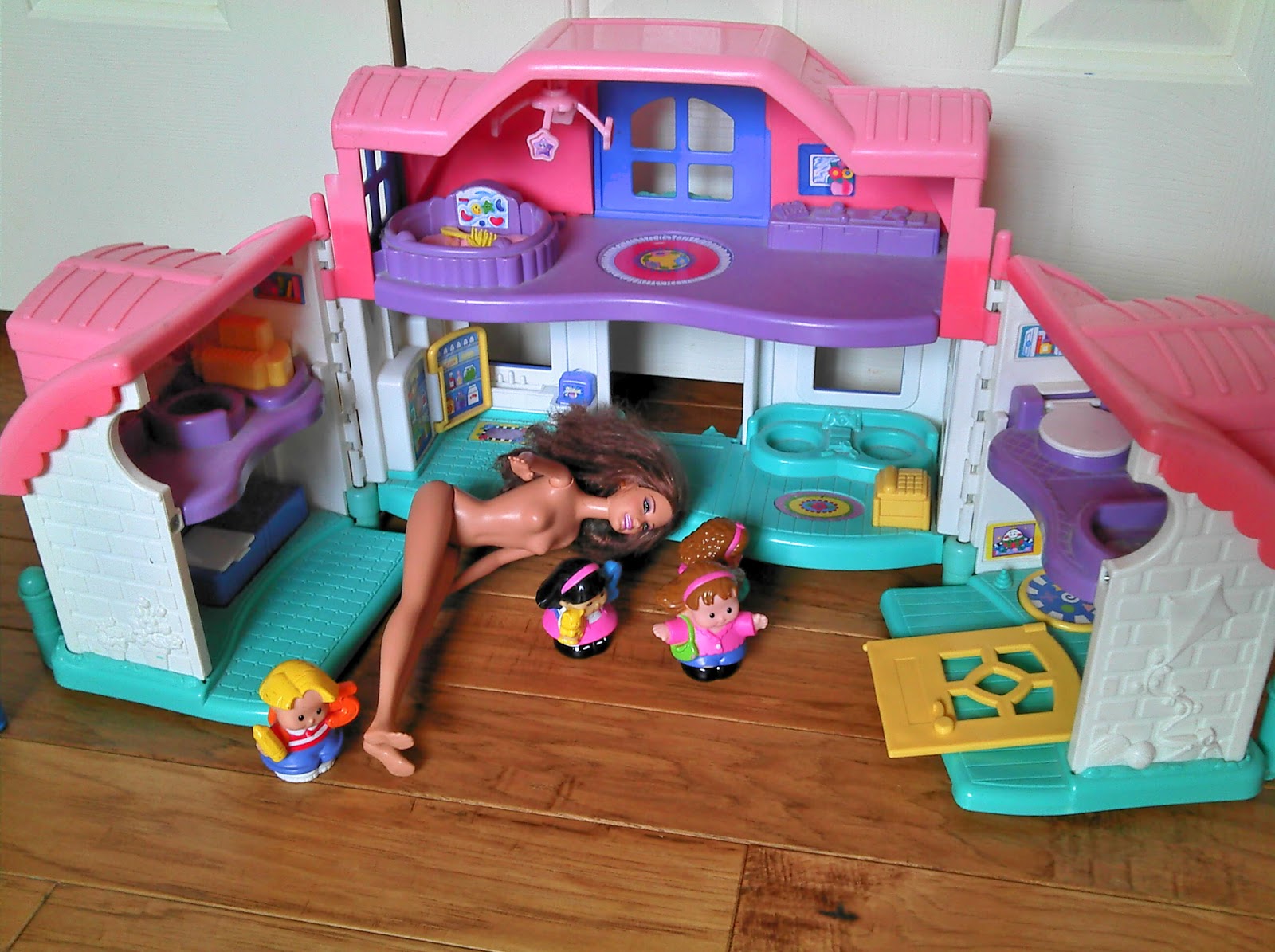A Day in the Life: 8. Barbie scares the Little People