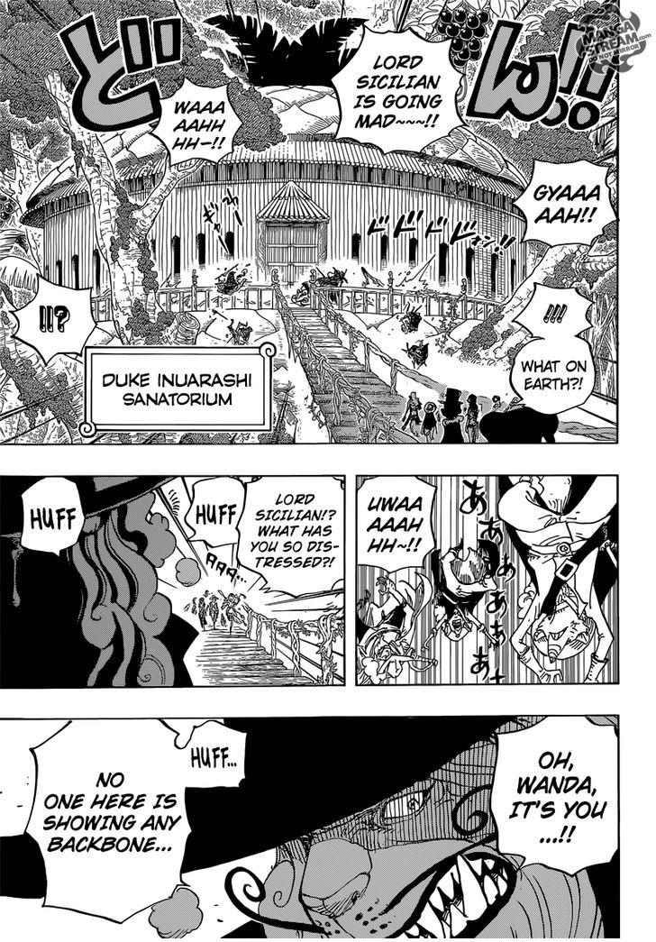 One Piece Ch 808: Duke Inuarashi