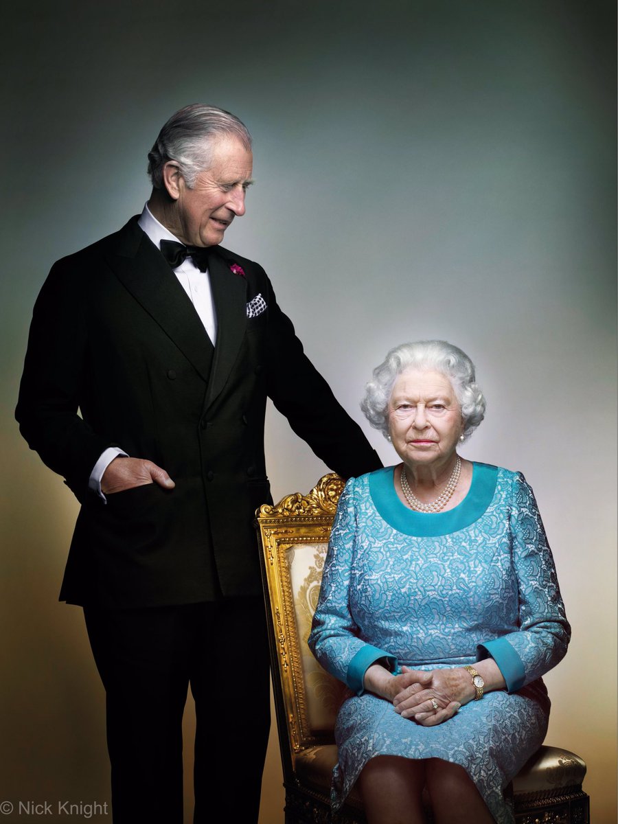 Queens of England The Queen at 90 mother and son