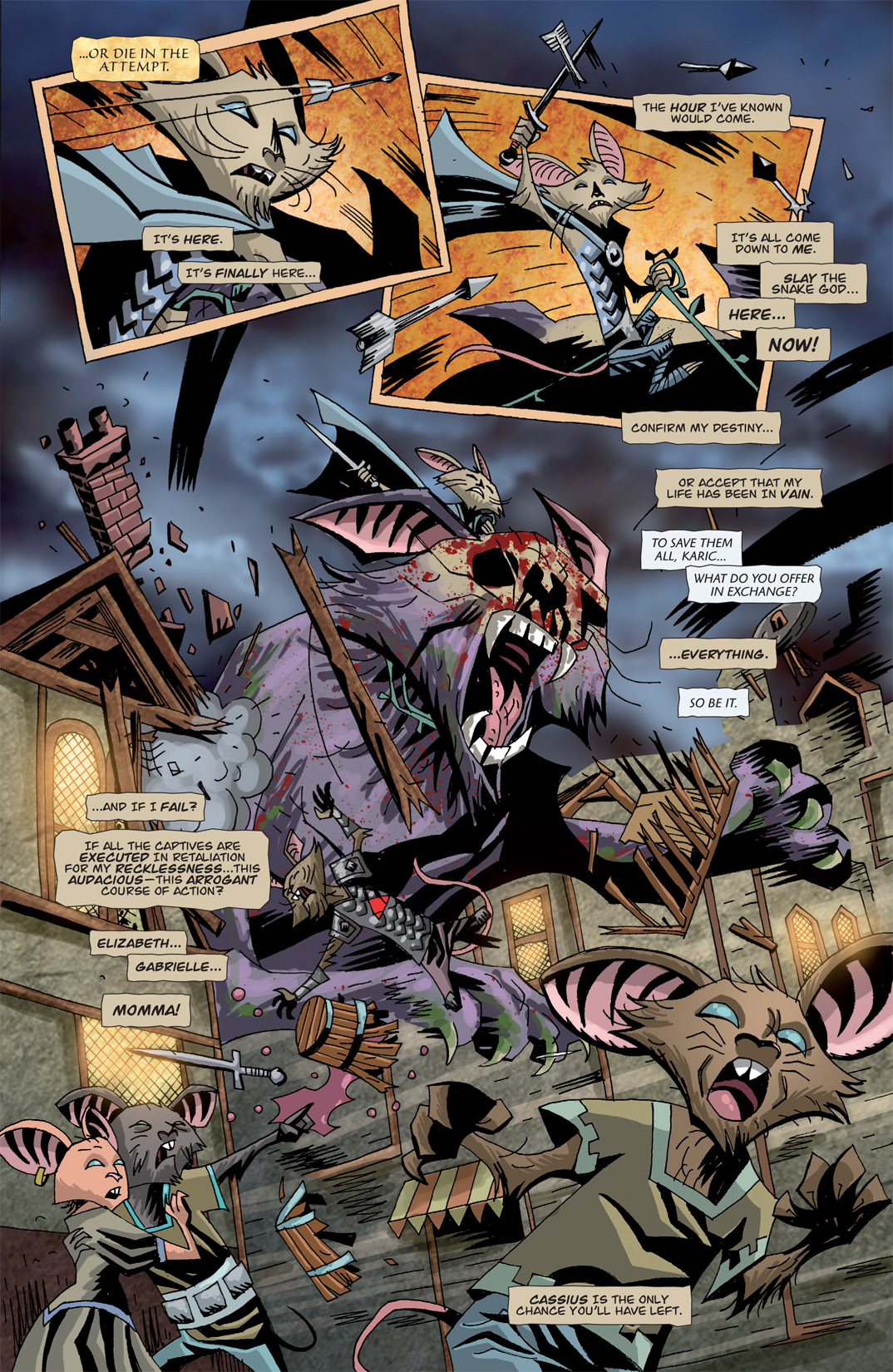 Read online The Mice Templar Volume 2: Destiny comic -  Issue #8 - 21