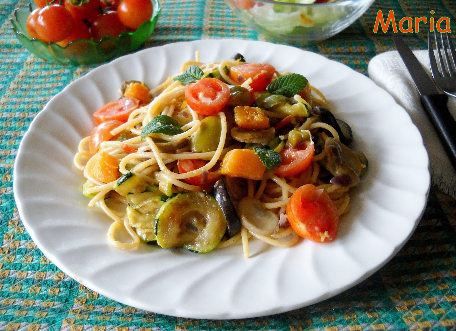EN LA COCINA: LA PASTA Y LA VERDURA