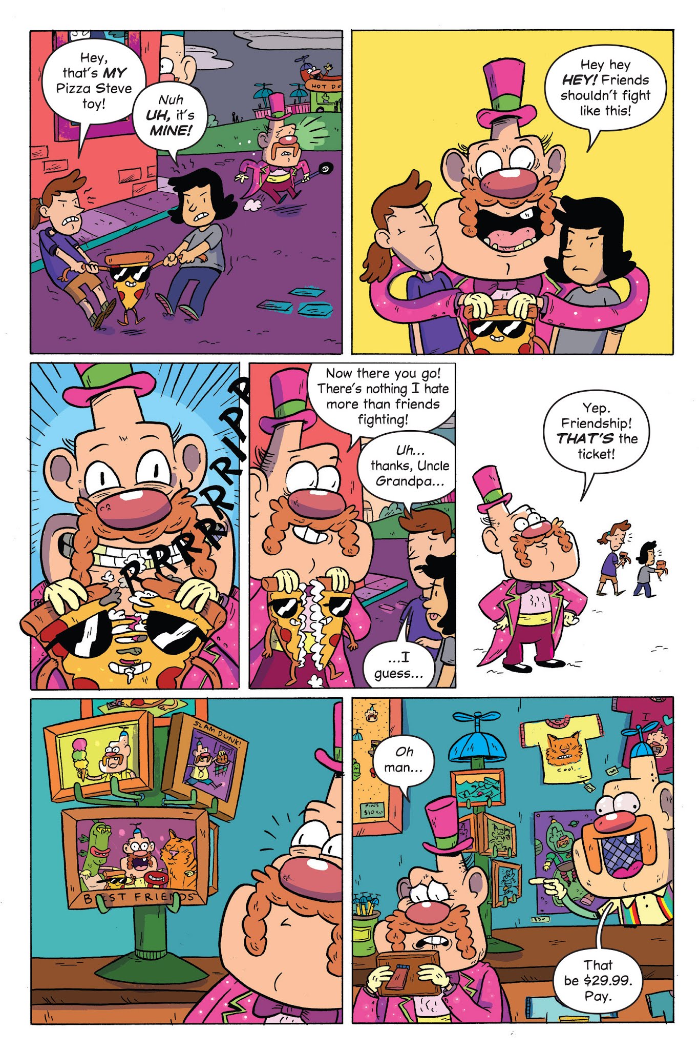 Read online Uncle Grandpa in Uncle Grandpaland comic -  Issue # TPB - 56