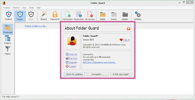 Folder Guard Professional v7.92 Folder Guard Professional v7.92