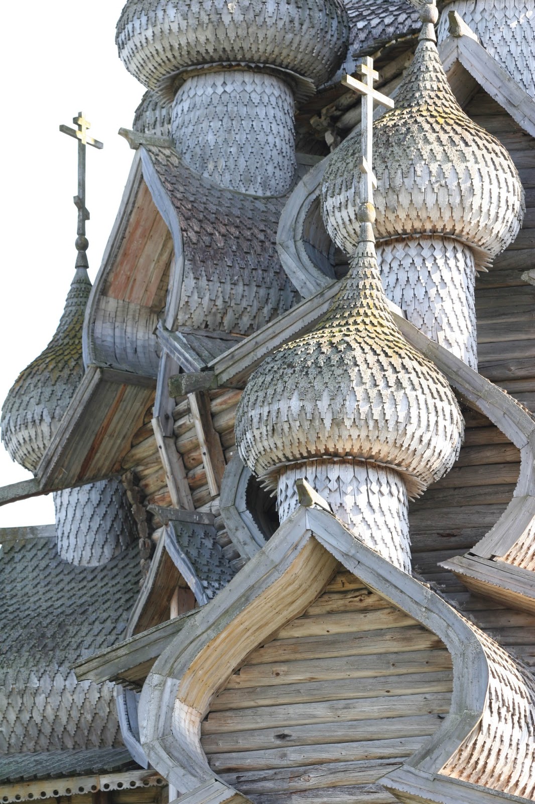 Купола церквей и храмов Кижи