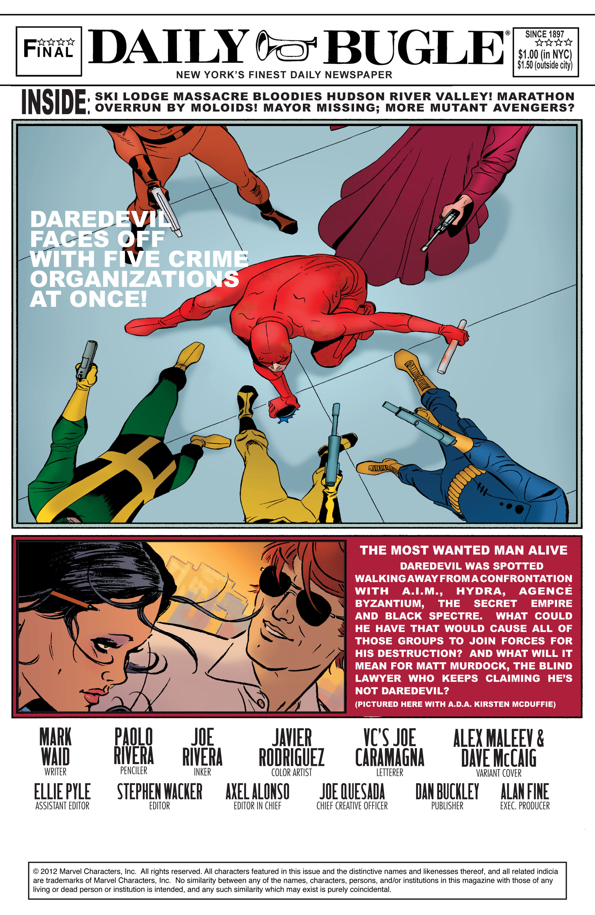 Read online Daredevil (2011) comic -  Issue #7 - 2