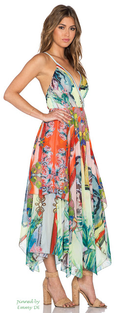 Brilliant Luxury by Emmy DE ♦ Orly Hankerchief Dress by Alice + Olivia