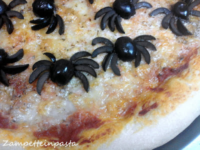 Pizza Halloween - Ricetta per Halloween