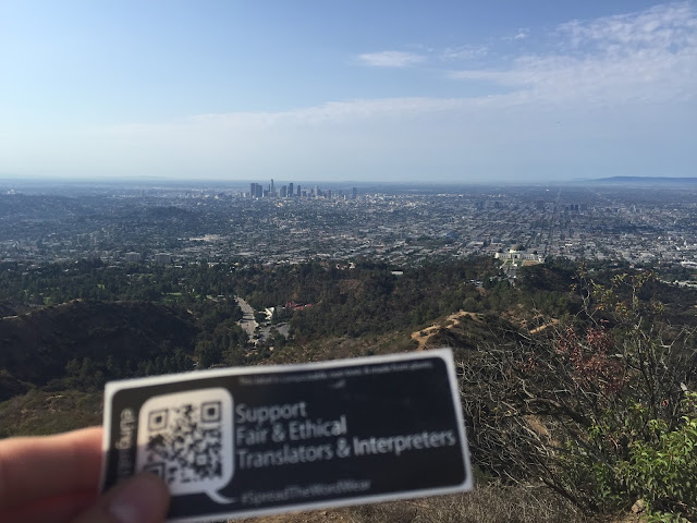 Fair & Ethical Translators and Interpreters, Sticker Tagging Campaign via www.elingual.net