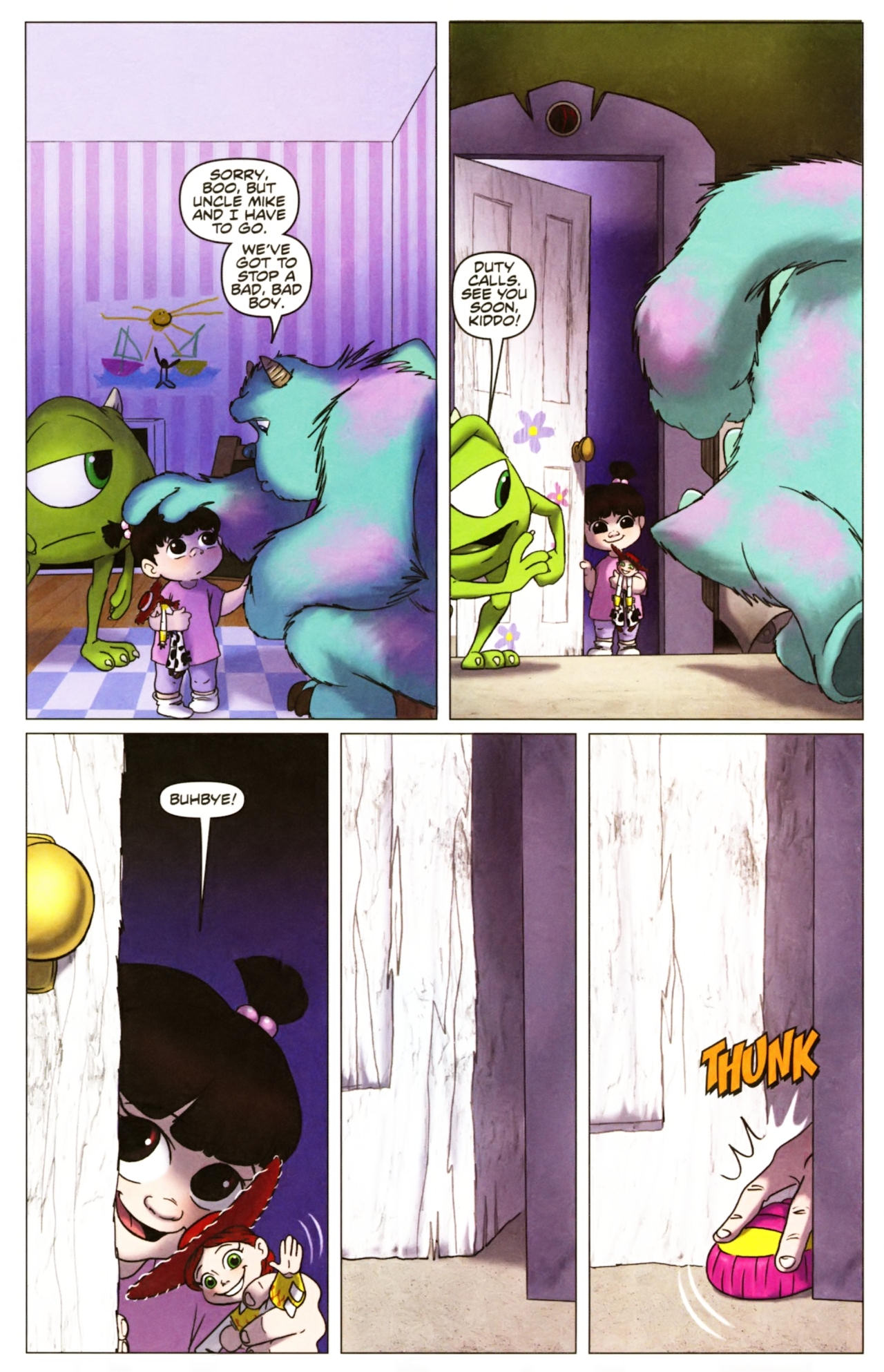 Read online Monsters, Inc: Laugh Factory comic -  Issue #3 - 8