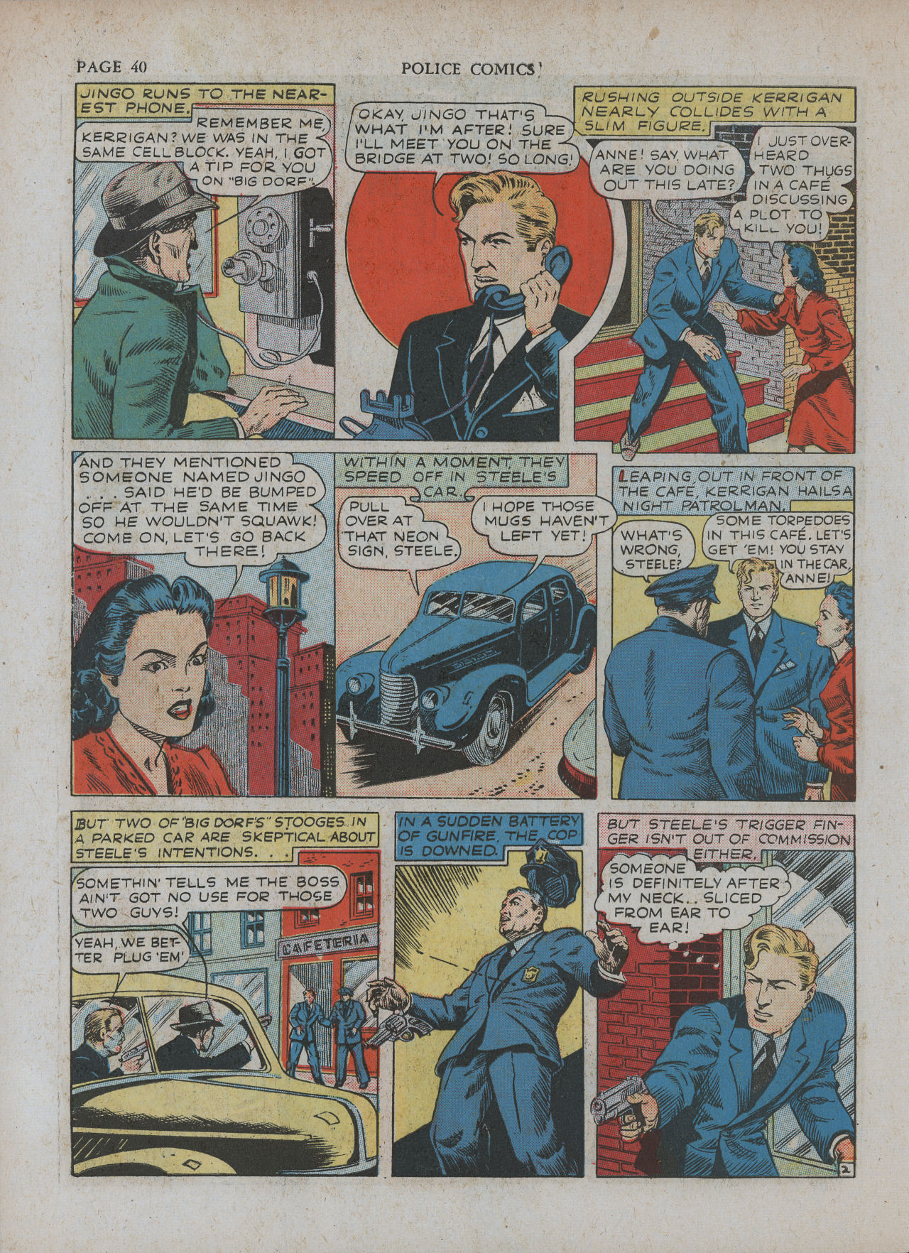 Read online Police Comics comic -  Issue #7 - 44