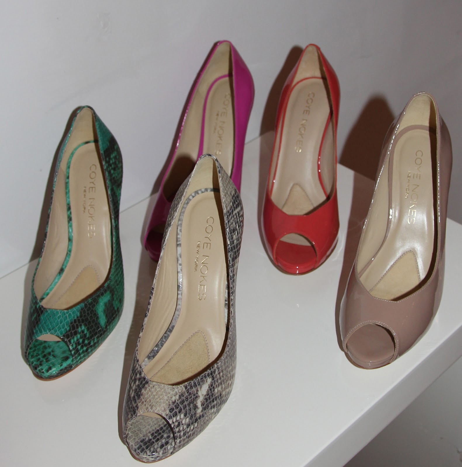 Coye Nokes Luxury Women's Footwear Spring 2013