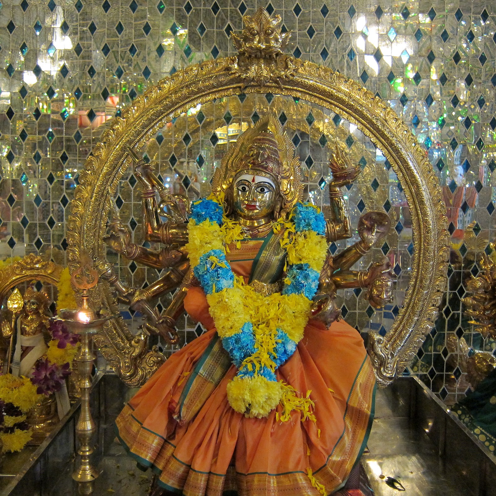 Arulmigu Sri Raja Kaliamman Temple Glass Hindu Temple of Johor Tony
