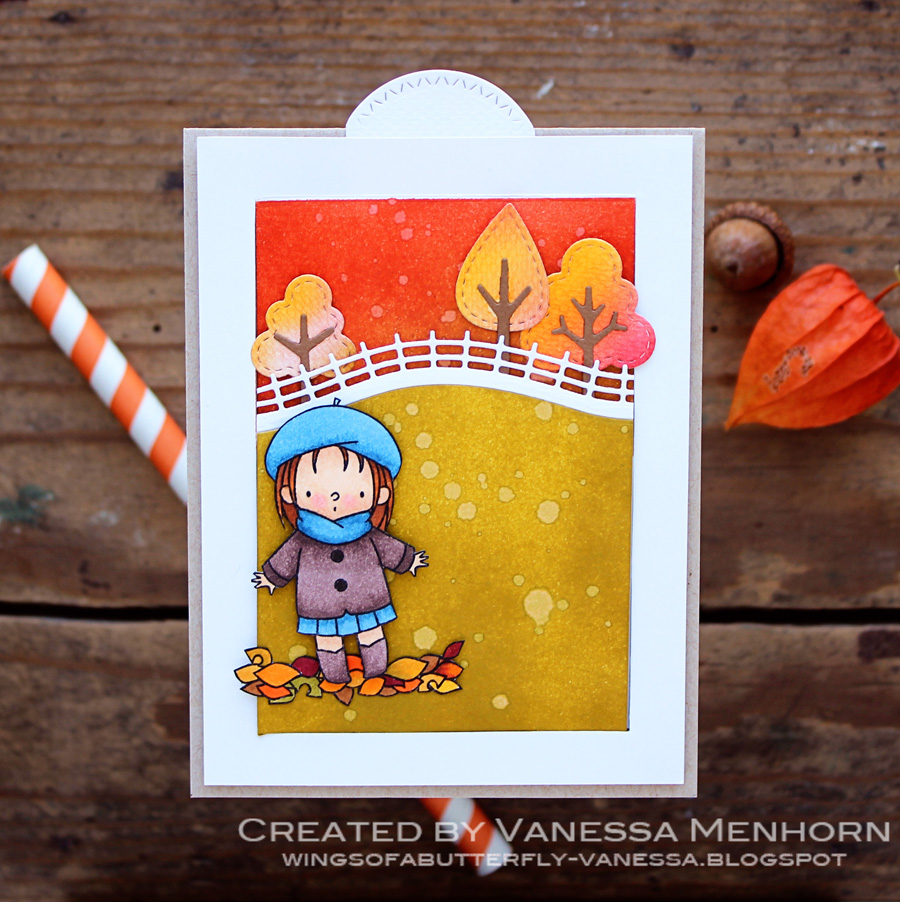 wings of a butterfly A Birthday Slider Card