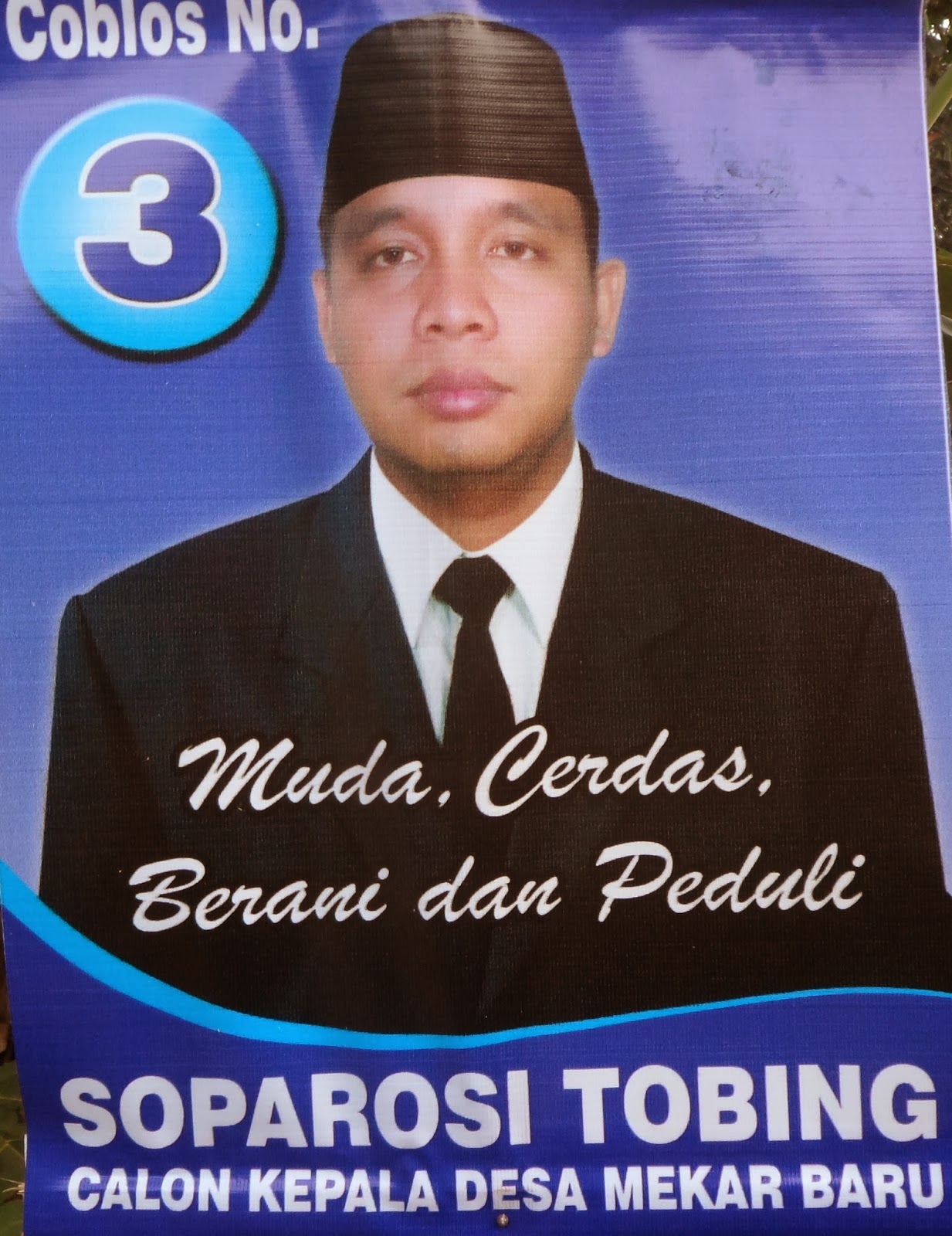CLICK TO ENLARGE Menjelang Pesta Demokrasi Pilkades Mekar Baru