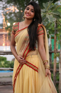 Aditi Menon In Half Saree During Animal Kingdom Inauguration Photos Indian Actress Hot She walked on the ramp in parrot green and lemon yellow that is dual shaded half saree creared by amritha mishra. aditi menon in half saree during animal