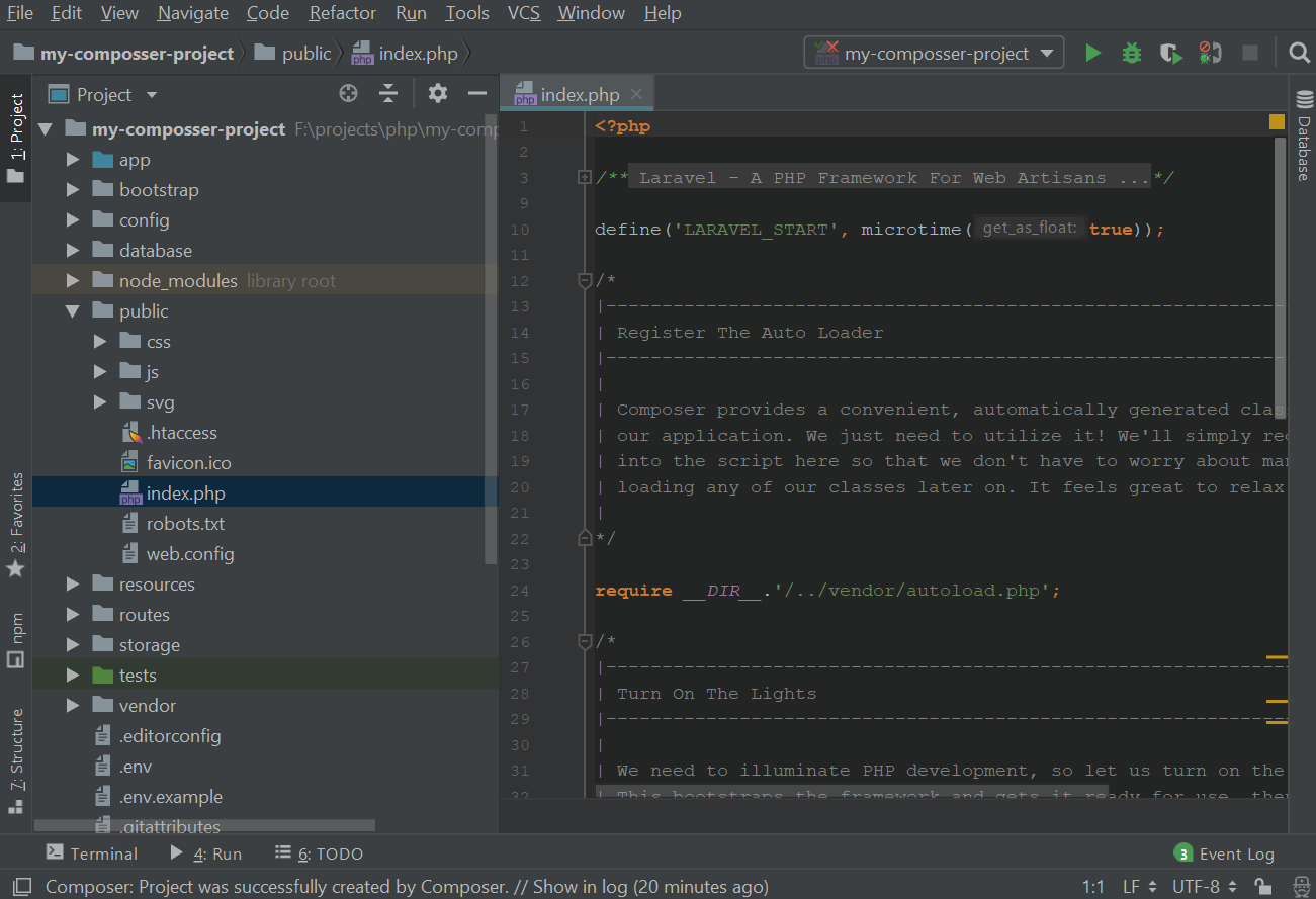 download best laravel plugin for phpstorm