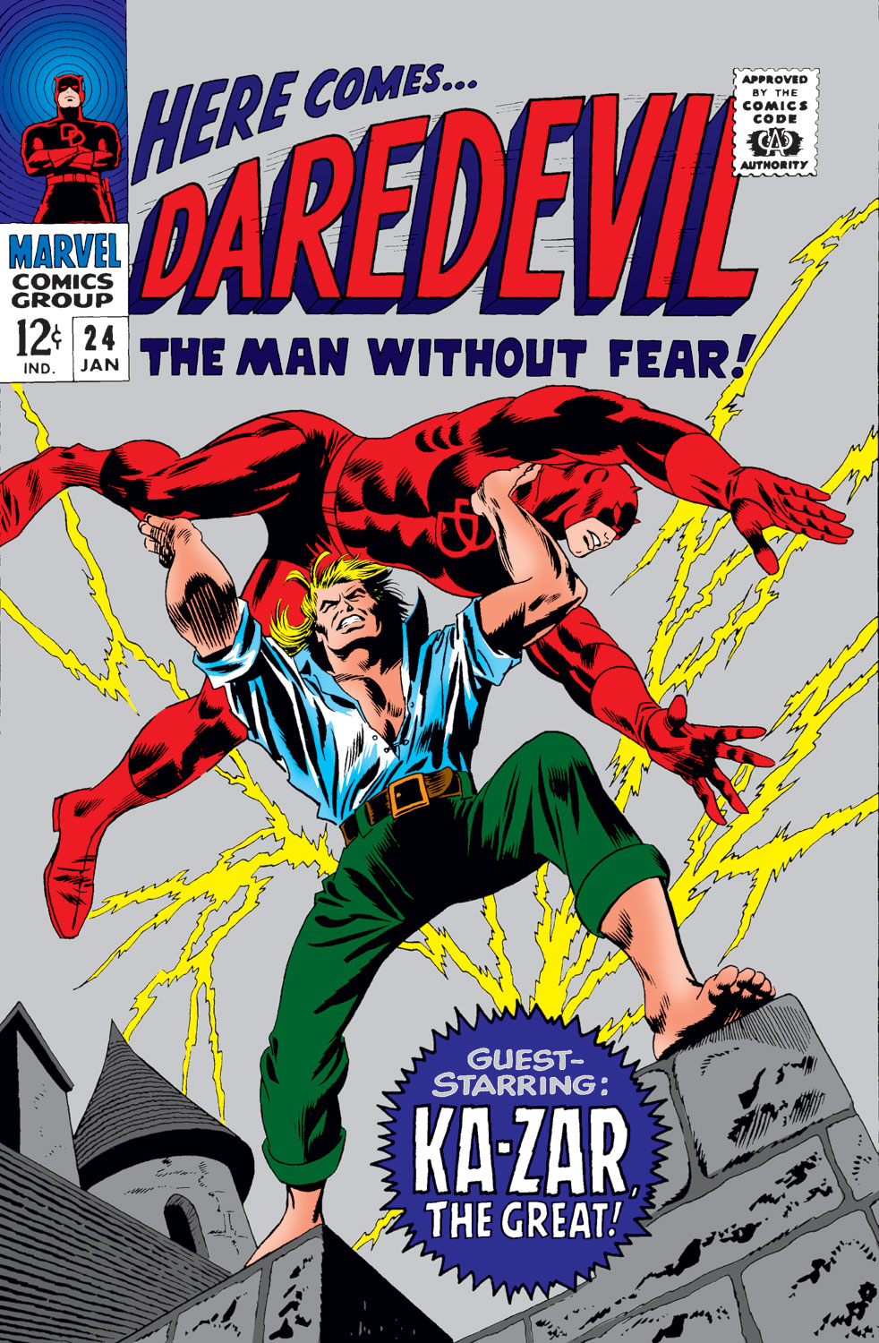 Read online Daredevil (1964) comic -  Issue #24 - 1