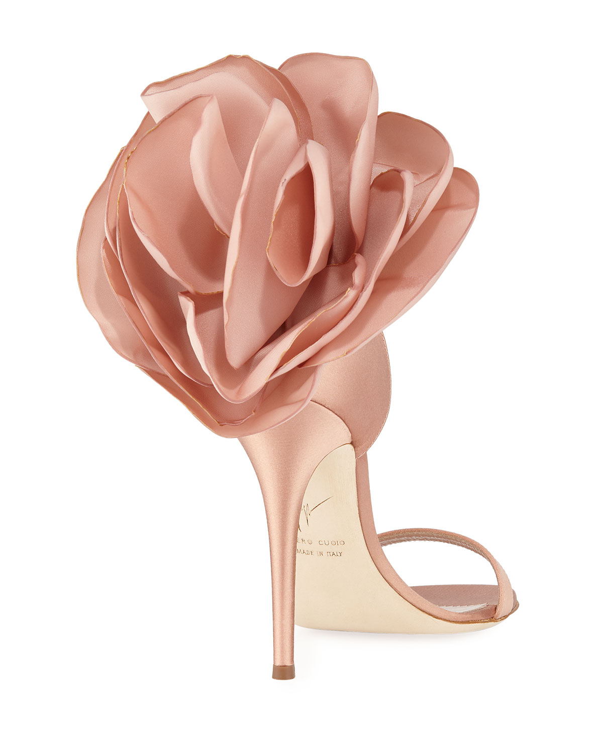 giuseppe zanotti flower heels